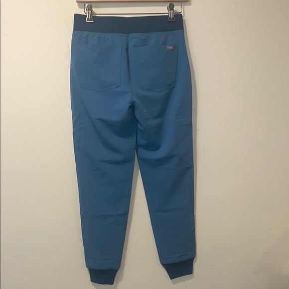 Womens New Figs Zamora Petite Jogger Scrub Pants Jade Hydrogreen - Picture 3 of 6